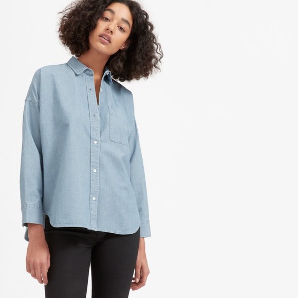 EVERLANE The Square Jean Shirt Oversized - Picture 15 of 15